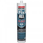 Mastic - colles polym�re fix all flexi hybride smx neutre et �lastique c12 soudal