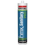 Mastic - colle polym�re sanitaire neutre hmx - sans odeur - blanc soudal