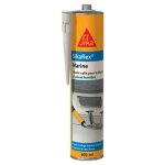 Mastic - colle spcial bateau sikaflex marine polyurthane 300 ml - noir sika