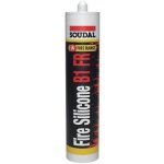 Mastic coupe - feu fire silicone b1 fr - étanche à la fumée - 300 ml gris 1u soudal Mastic coupe - feu fire silicone b1 fr - étanche à la fumée - 300 ml gris 1u soudal