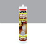 Mastic pour joints de parquet - rebouchage - gris clair - 290 ml soudal Mastic pour joints de parquet - rebouchage - gris clair - 290 ml soudal