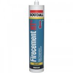 Mastic rfractaire - rsistance 1500c - pour joints - cartouche 310 ml soudal