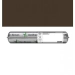 Mastic silicone b�timent alcoxy - 25x300 ml - havane ral 8014 - 7070 plus den braven