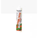 Mastic silicone b�timent - alcoxy - 300 ml - blanc - 7070 plus den braven