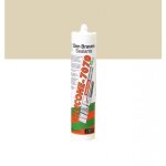 Mastic silicone b�timent - alcoxy - 300 ml - pierre - 7070 plus den braven