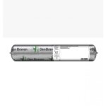 Mastic silicone b�timent - alcoxy - blanc - poche - 25x400 ml - 7070 + den braven