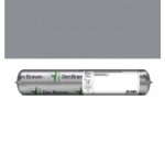 Mastic silicone miroiterie - alcoxy - 25x300 ml - gris - 7070 plus den braven