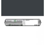 Mastic silicone miroiterie alcoxy - 25x300 ml - gris ral 7016 - 7070 plus den braven