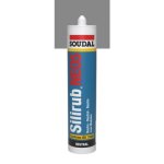 Mastic silicone neutre - gris - 300ml - silirub neo5 soudal Mastic silicone neutre - gris - 300ml - silirub neo5 soudal