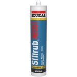 Mastic silicone neutre - transparent - 300 ml - silirub neo5t soudal