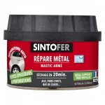 Mastic sintofer arm� - avec durcisseur - 550g sinto