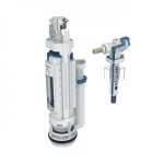 M�canisme chasse d'eau complet double touche - alimentation lat�rale 3 / 8  geberit