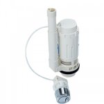 Mcanisme wc universel seul  double poussoir -  cble - 3 / 6 litres similaire