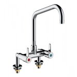 M�langeur 2 trous sur plage � manettes ergonomiques - presto chef presto