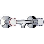 Mlangeur douche mural ttes  clapet paini