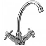 Mlangeur de lavabo - bec arrondi mobile - no classique tiffany paini