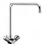 M�langeur monotrou sur table - bec 300 x 300 mm - g66453 delabie