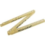 Mtre pliant en fibre de verre - 2 m - articulation souple et robuste sam outillage