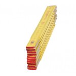 Mtre pliant jaune en bois - longueur 2 m ks tools