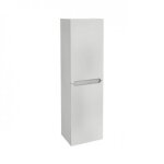 Meuble colonne 140 x 40 cm - 2 portes - blanc laqu� - ola up jacob delafon