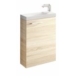 Meuble lave - mains suspendu palerme bardolino naturel - 40x60 cm nova