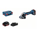 Meuleuse sans fil 18 volts - 4 ampres - diamtre 125 mm - gws 18 - 7 bosch
