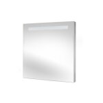 Miroir salle de bain avec clairage frontal - 700x600 mm - pegasus emuca