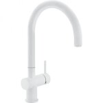 Mitigeur active no - simple -  bec - blanc mat franke