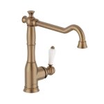 Mitigeur de cuisine r�tro - bronze bross� - louise jacob delafon