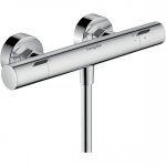 Mitigeur de douche thermostatique ecostat fine chrom hansgrohe