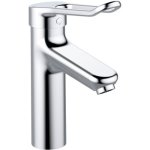 Mitigeur de lavabo version  grande   poigne ajoure okyris pro porcher