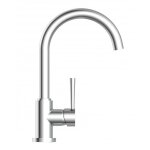 Mitigeur cuisine � bec col de cygne cornwall - chrom� sch�tte