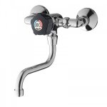 Mitigeur monocommande mural - presto 3500 noir presto