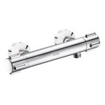 Mitigeur thermostatique douche bicommande - croisillons classic - securitherm delabie