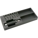 Module abs 1 / 3 de tournevis  frapper avec 18 embouts sam outillage