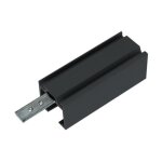 Module essi pour rail xperta bois et verre - fixation plafond et mural - noir argenta Module essi pour rail xperta bois et verre - fixation plafond et mural - noir argenta
