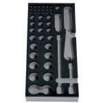 Module mousse pour douilles et accessoires 1 / 2'' - mod - 65 sam outillage