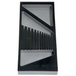 Module de rangement en mousse - pour cls mixtes ou fourches - mod - 59 sam outillage