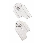 Montures  galet - pour rail fer plat - porte coulissante - sport 400 mantion