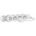 Multiprise 6 prises 2p + t sans interrupteur - 16a - cordon 1, 5m - 50061 legrand