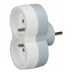 Multiprise lectrique biplite 2p + t sortie frontale 0 506 38 legrand
