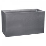 Muret volcania - gris galet - contenance 116 l - 13732ggl eda plastiques