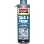 Nettoyant mousse pu click & clean - pistolets click & fix - unitaire soudal