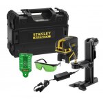 Niveau laser croix + 5 points - vert fatmax - scpg5 stanley
