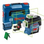 Niveau laser gll 3 - 80c faisceau vert + support bm1 - 0601063t00 bosch