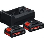Pack 2 batteries expert 18v 5ah + 1 chargeur gal 12v / 18v - 80 bosch