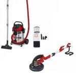 Pack aspirateur eau et poussi�res 50l - 1300w - classe l + ponceuse murale 600w einhell