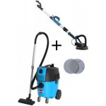 Pack aspirateur eau et poussires loasp303 + ponceuse 225 mm lopog2256 + disques abrasifs offerts leman ...
