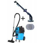 Pack aspirateur eau et poussires loasp303 + ponceuse girafe 225 mm pog225 + disques abrasifs offerts ...