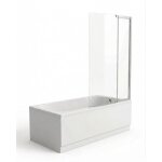 Pack bain - douche 170x90cm droite malice avec pare - bain 2 volets et tablier jacob delafon